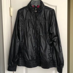 The North Face Womens Raincoat Glossy Black L